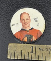 1961-62 Bobby Hull Salada coin