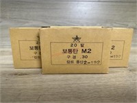 M2 .30 cal 20 per box