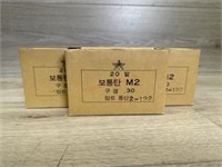 M2 .30 cal 20 per box