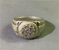 Men’s sterling silver ring size 11