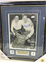 Terry Sawchuck & Eddie Bower Photo