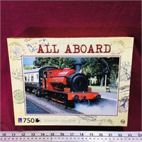 All Aboard 750-Piece Jigsaw Puzzle (Sealed)