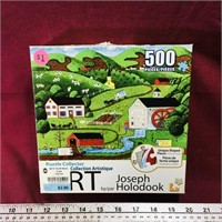Hillsdale Farms 500-Piece Jigsaw Puzzle