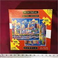 Montreal Quebec Holiday 1000-Piece Jigsaw Puzzle