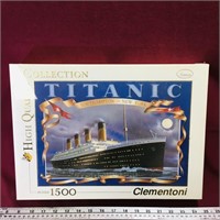 Titanic 1500-Piece Jigsaw Puzzle (Sealed)