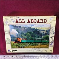 All Aboard 750-Piece Jigsaw Puzzle (Sealed)