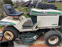 BOLENS LAWN TRACTOR WITH DECK AND BLOWER ATTACH,
