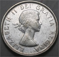 Canada Silver Dollar 1954