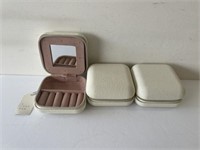 3 a new day jewelry cases 4x4x2