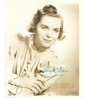 Dorothy McGuire Signed Photo