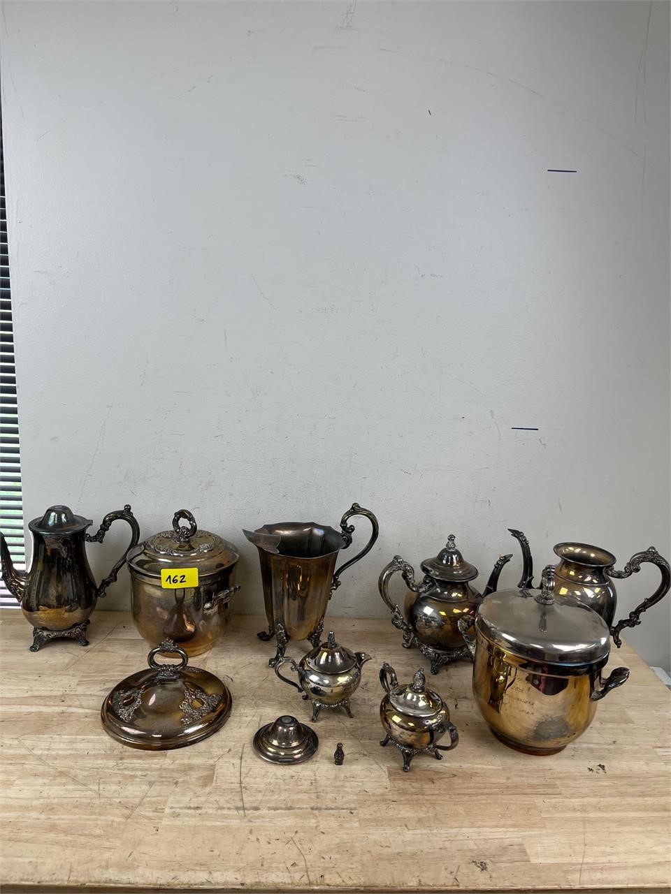 Large Lot of Silver Plated Mugs etc