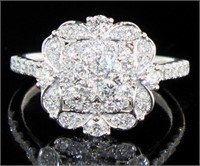 Round Brilliant 1.10 ct VS Lab Diamond Ring