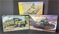 (I) Mixed Lot of Military Model Kits. New in Box.