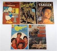 (5) DELL COMICS - THE MONKEES #4, TARZAN