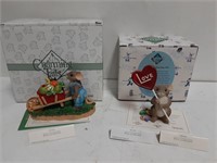 (2) Charming Tails Porcelain Figures*