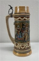 Vintage German beer stein. Reinhold Hanke