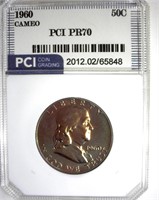 1960 Franklin PR70 CAMEO LISTS $2000 IN 69 CAM