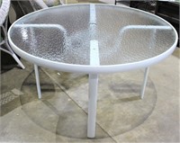 Metal Glass Top PatioTable/4 Chairs