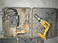 Dewalt Cordless Drills, 1 Battery & Case