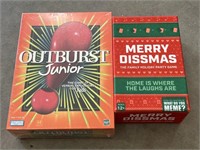 Board games merry dissmas & outburst jr