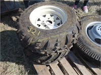 2 ATV TIRES AND WHEELS