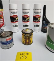Partial Containers of WD40 Gumout Carb/Choke MISC