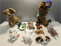 Lot Of Stuffies- Beanie Babies, 1998 Taco Bell Dog