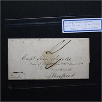Great Britain Ship Cover, 1826 to Slave Traders Th