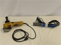 DeWalt 400 4 1/2" Grinder & LED Drop Light