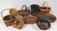 (10) Woven Baskets