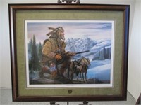 Anderson "winters Trade" Signed & Numbered Print