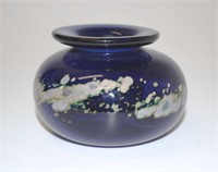 Judy Harris art glass vase