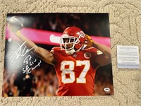 Travis Kelce Signed 11x14 w/COA