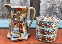 Vtg. Asian style ceramics