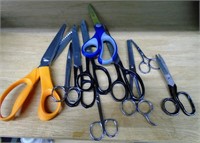 Lot Assorted Scissors