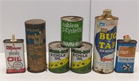 Vintage Oil Can Lot & More