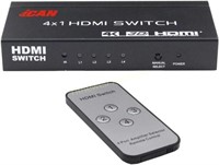 iCAN HDMI v1.4 4-Way Switch (HY-V4401-B0-S0)