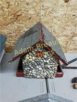 Custom 12 X-14 Stone house bird feeder