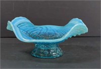 Vintage Northwood Blue UV 365 NM Opalescent Glass