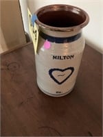 Milton pa decorative crock with small chip