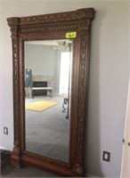 Large ornate framed mirror - NO SHIPPING