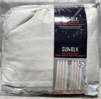 Sunblk 2 Piece Blackout Curtain Set Buckingham