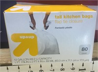 80 Count Tall Kitchen Bags
