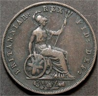 Great Britain George IV Half Penny 1825