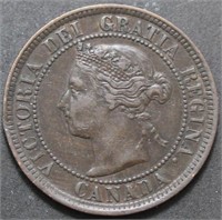 Canada Large Cent 1884 Obv 2