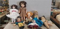 (7) Vintage Dolls