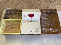 (3) Boxes of Stem Ware