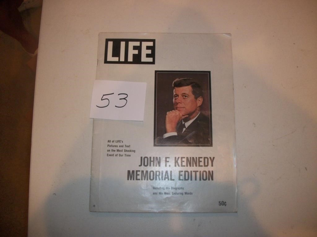 JFK LIFE MEMORIAL EDITION