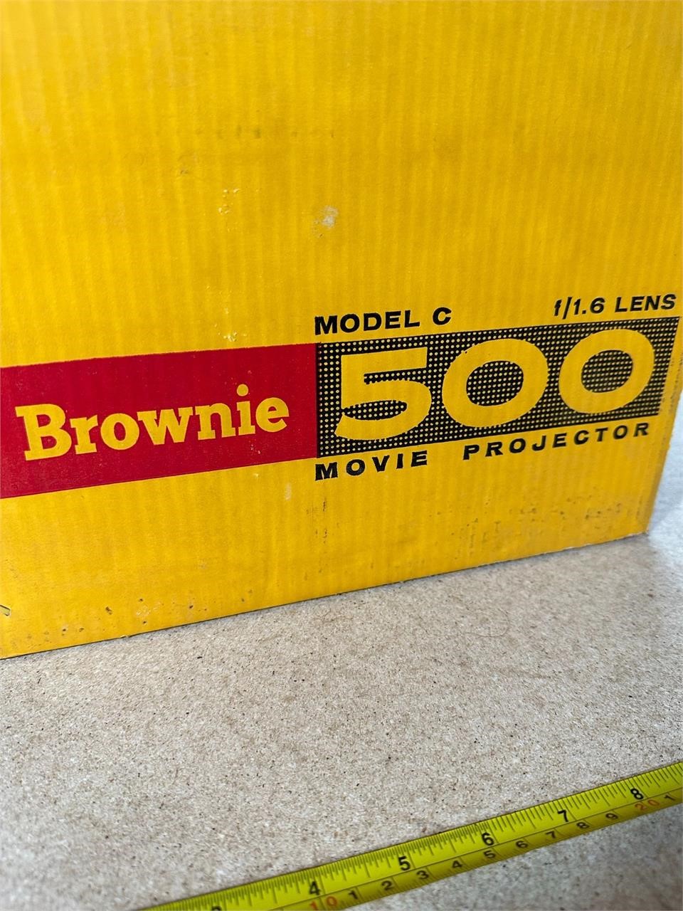 Vintage Brownie 500 Model C 8mm Film Projector