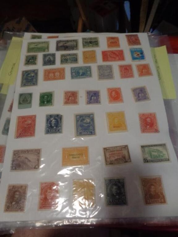 STAMPS OF CENTRAL AMERICA